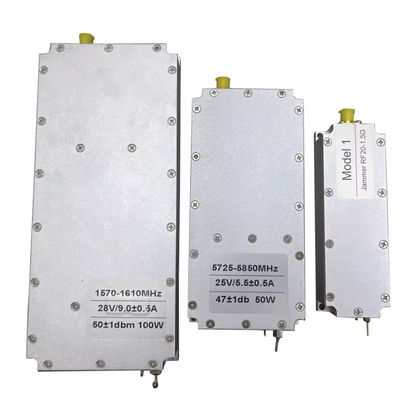 5dBi Gain Black Dual Linear Polarization Anten 3m Kablo Anti Jamming Sistemleri için