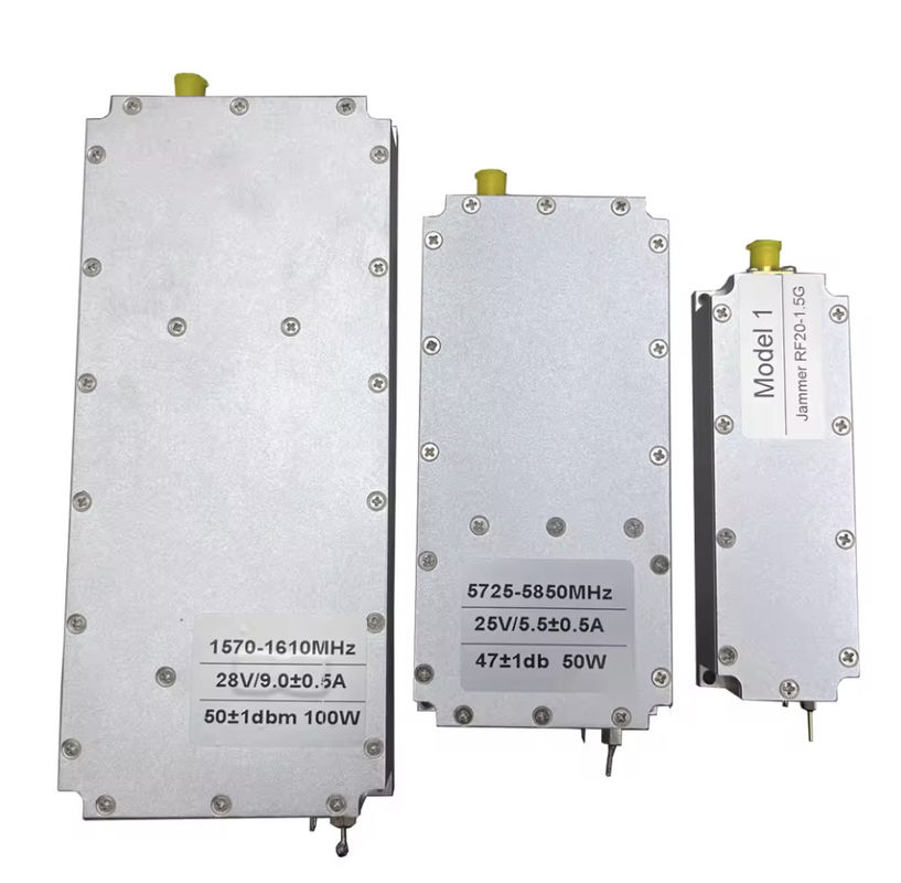 5dBi Gain Black Dual Linear Polarization Anten 3m Kablo Anti Jamming Sistemleri için