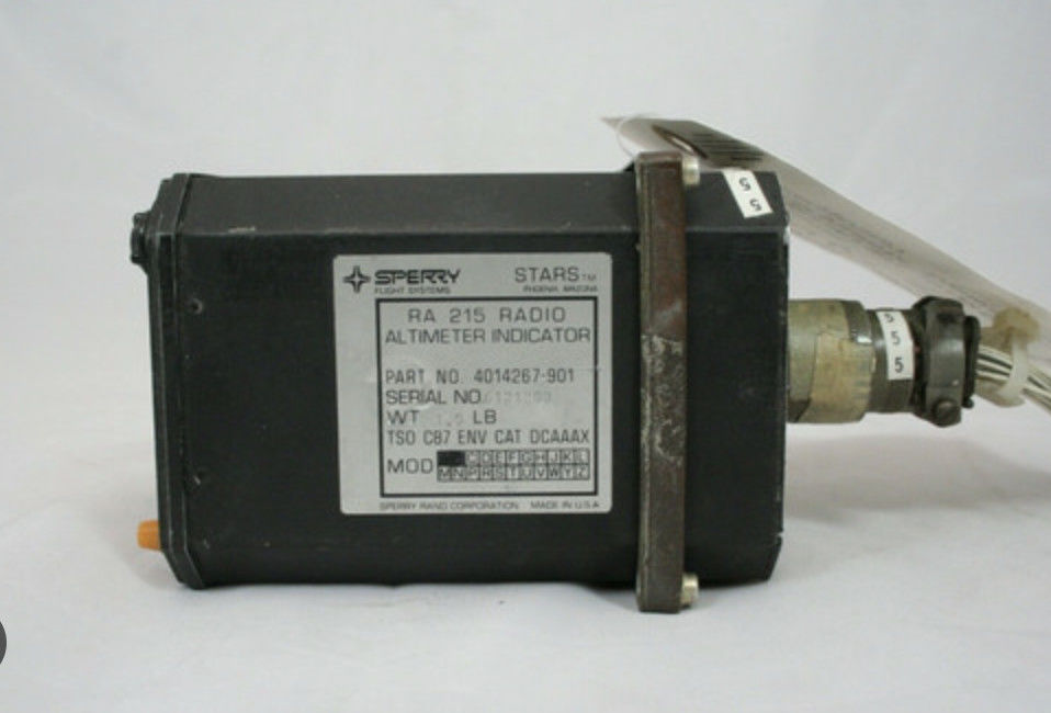 LCD Dijital Radyo Yükseklik Ölçütü ARINC 600 RTCA DO-160G/DO-178C Boeing / Airbus 28VDC